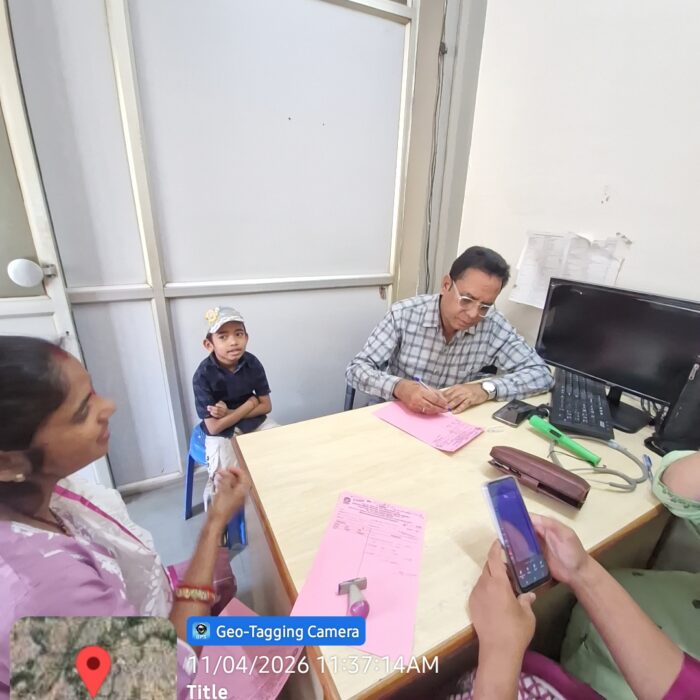 Free medical camp organised by Department of Community Medicine in collaboration with Hospital Opd dated 11th April 2026